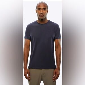 Men’s Cuts Clothing Split Hem T-shirt Charcoal Gray Size XL